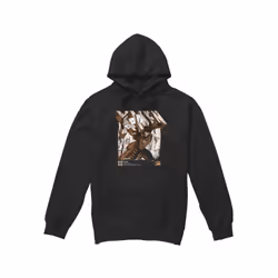 Marvel Mens X-Men Gambit Infographic Hoodie - M, Black