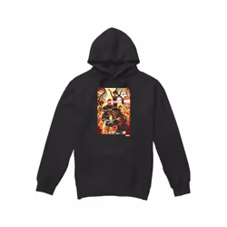 Marvel Mens X-Men Wolverine Cyclops Jean Grey Hoodie - XL, Black