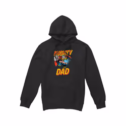 Thor Mens Mighty Dad Hoodie - L, Black