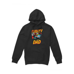 Thor Mens Mighty Dad Hoodie - L, Black