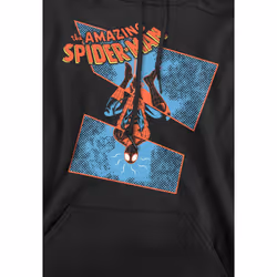 Spider-Man Mens Spidey Senses Tingling Hoodie - XL, Black
