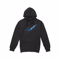 Star Wars Mens Jedi Obi Wan Kenobi Slash Hoodie - XL, Black