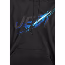 Star Wars Mens Jedi Obi Wan Kenobi Slash Hoodie - XL, Black