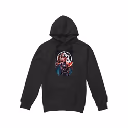 Star Wars Mens Inquisitors Obi Wan Kenobi Reva Painted Hoodie - M, Black