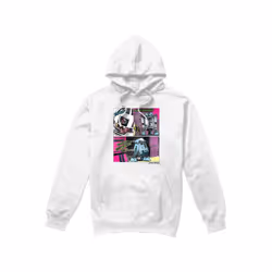 Star Wars Mens To The Rescue R2-D2 Hoodie - L, White