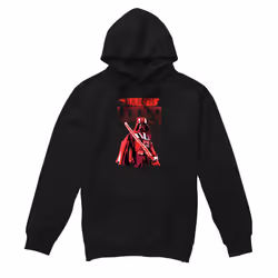 Star Wars Mens Darth Vader Painted Hoodie - M, Black