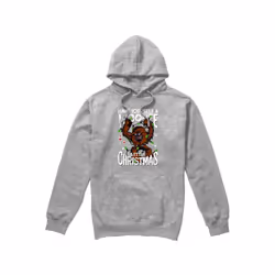 Star Wars Mens A Wookie Little Christmas Hoodie - L, Sport Heather