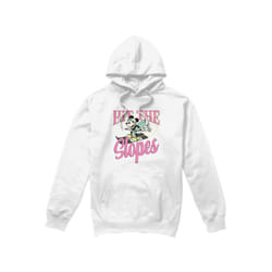 Disney Mens Hit The Slopes Mickey Mouse Hoodie - XXL, White