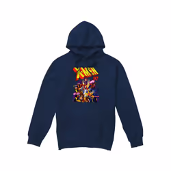 Marvel Mens X-Men 97 Comic Hoodie - M, Navy