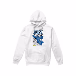 Marvel Mens X-Men Beast Comic Hoodie - S, White