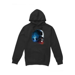 Star Wars Mens Obi Wan Kenobi Vader Poster Hoodie - S, Black