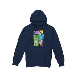 Star Wars Mens Young Jedi Adventure Blocks Hoodie - XXL, Navy