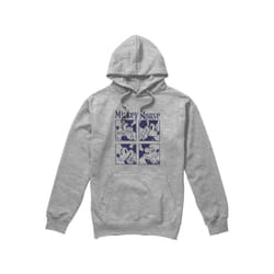 Disney Mens Mickey Mouse Pixelated Hoodie - XL, Sport Heather