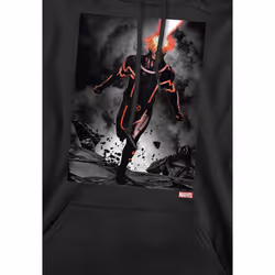 Marvel Mens X-Men Cyclops Blast Hoodie - S, Black