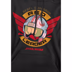 Star Wars Mens Red Leader Hoodie - M, Black