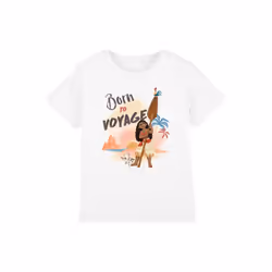 Moana Childrens/Kids Born To Voyage T-Shirt - 12-13 Years, White