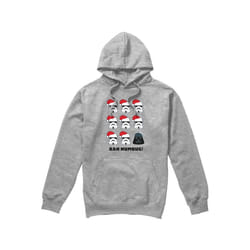 Star Wars Mens Bah Humbug Stormtrooper Darth Vader Hoodie - XL, Sport Heather