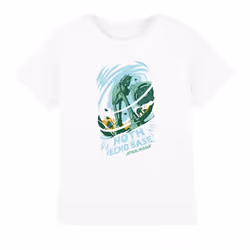 Star Wars Childrens/Kids Echo Base Attack T-Shirt - 3-4 Years, White