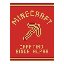 Minecraft Crafting Since Alpha Canvas Print