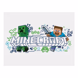 Minecraft Steve And Creeper Canvas Print
