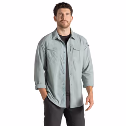 Craghoppers Mens Adventure III Nosilife Long-Sleeved Shirt - M, Lichen Green