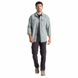 Craghoppers Mens Adventure III Nosilife Long-Sleeved Shirt - M, Lichen Green