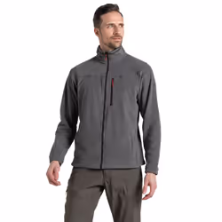 Craghoppers Mens Corey Plus II Insulated Fleece Jacket - XXL, Black Pepper Marl