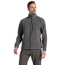 Craghoppers Mens Corey Plus II Insulated Fleece Jacket - XXL, Black Pepper Marl