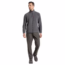 Craghoppers Mens Corey Plus II Insulated Fleece Jacket - XXL, Black Pepper Marl