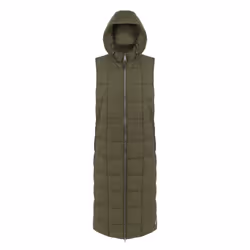 Regatta Womens/Ladies Leandra Longline Gilet - 16 UK, Dark Khaki