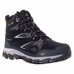 Regatta Womens/Ladies Holcombe III Walking Boots - 7 UK, Black/Purple Sage