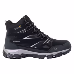 Regatta Womens/Ladies Holcombe III Walking Boots - 7 UK, Black/Purple Sage