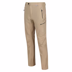 Regatta Mens Highton Water Repellent Hiking Trousers - 44R, Oat
