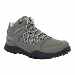 Regatta Womens/Ladies Edgepoint Waterproof Walking Boots - 5 UK, Four Leaf Clover/White Pepper