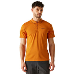 Regatta Mens Maverick V Active Polo Shirt - 4XL, Fox/Ash
