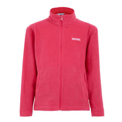 Regatta Great Outdoors Childrens/Kids King II Lightweight Full Zip Fleece Jacket - 14 Years, Pop