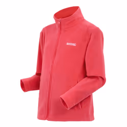 Regatta Great Outdoors Childrens/Kids King II Lightweight Full Zip Fleece Jacket - 14 Years, Pop