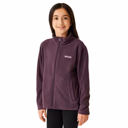 Regatta Great Outdoors Childrens/Kids King II Lightweight Full Zip Fleece Jacket - 7-8 Years, Glacier