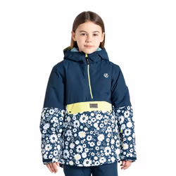 Dare 2B Childrens/Kids Freehand Daisy Overhead Ski Jacket - 11-12 Years, Moonlight Denim