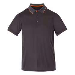 Regatta Mens Remex II Polo Shirt - L, Ash/Fox Solid