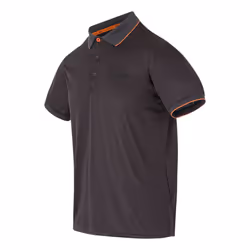 Regatta Mens Remex II Polo Shirt - L, Ash/Fox Solid