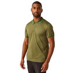 Regatta Mens Remex II Polo Shirt - XL, Nephrite Green Solid