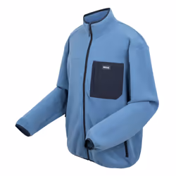 Regatta Mens Frankie Full Zip Fleece Jacket - 5XL, Coronet Blue/Navy