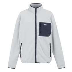 Regatta Mens Frankie Full Zip Fleece Jacket - XXL, Silver Grey/Navy
