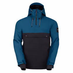 Dare 2B Mens Freeride Overhead Ski Jacket - S, Kingfisher Blue/Black