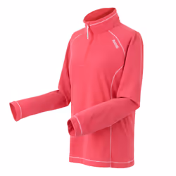 Regatta Great Outdoors Womens/Ladies Montes Half Zip Fleece Top - 8 UK, Pop/Raspberry Ripple