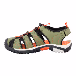 Regatta Childrens/Kids Westshore Sandals - 12 Child UK, Nephrite Green/Tango