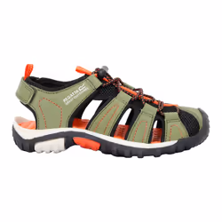 Regatta Childrens/Kids Westshore Sandals - 12 Child UK, Nephrite Green/Tango