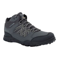 Regatta Mens Edgepoint Mid Waterproof Hiking Shoes - 7 UK, Ash/Dried Sage