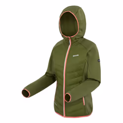 Regatta Womens/Ladies Andreson VIII Hybrid Jacket - 8 UK, Nephrite Green/Peach Bloom